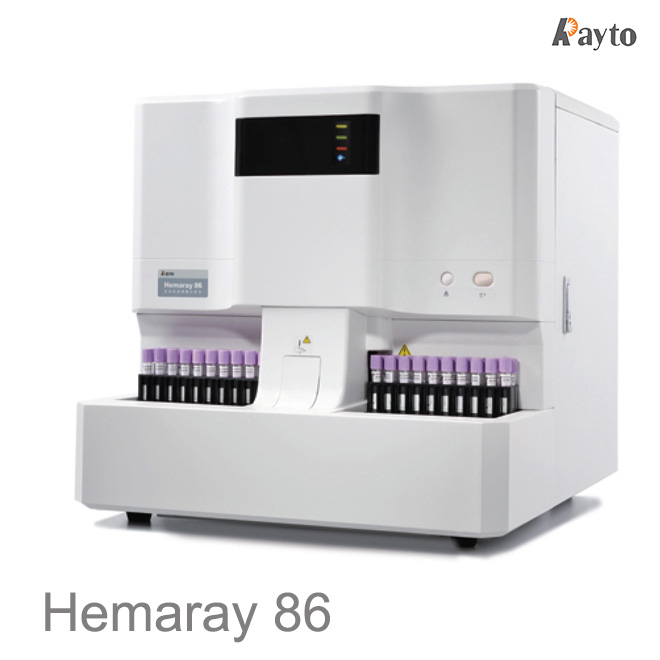 Analizador Hemaray 86 de la hematología